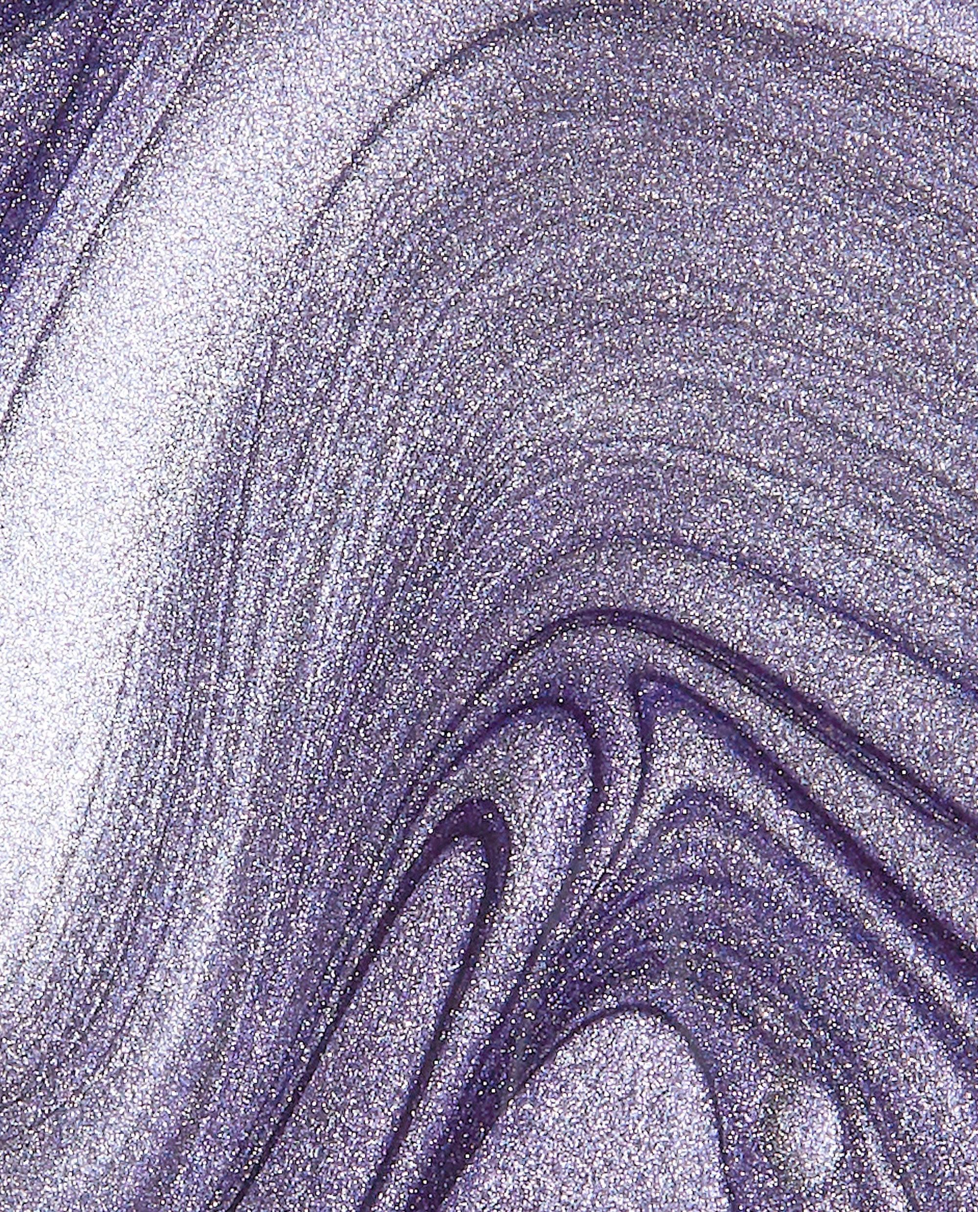 You’ve Got Nail nail lacquer swatch showing shimmery metallic lavender OPI nail polish swirling in smooth, glossy waves for an iridescent, high-shine manicure finish.